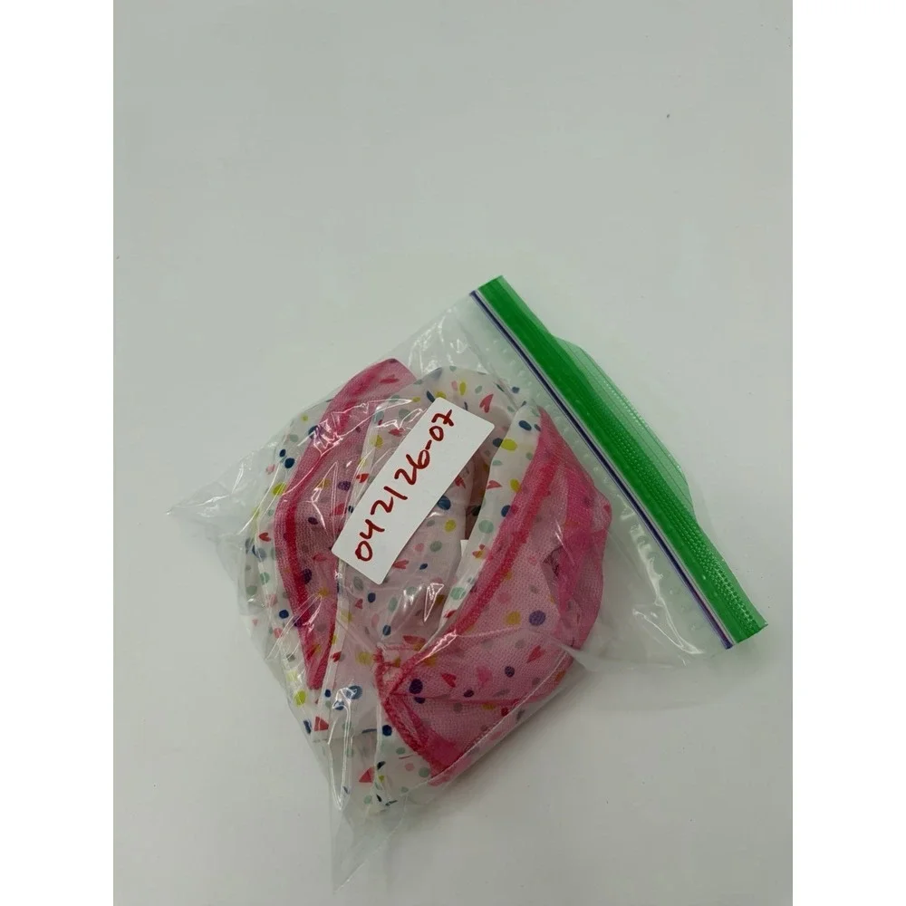 Baby Alive Skirt For Doll Clothes Pink Confetti‎ Design